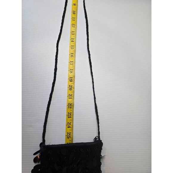 Evening Bag Black Sequined - Picture 8 of 8